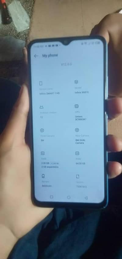 Infinix Smart 7 2+2=64