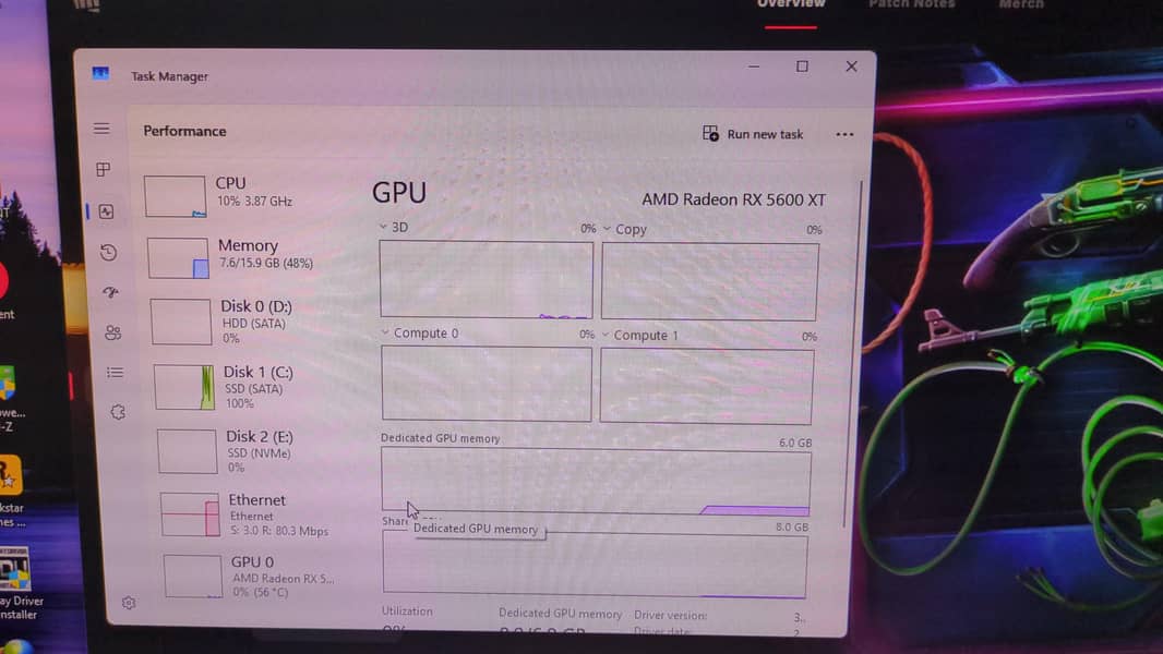 AMD RX5600 XT 3