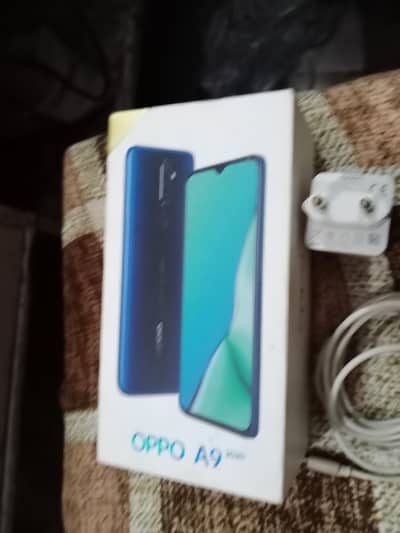 OPPO A9 box charger Sat ha 8/128gb ha sale and exchange possible