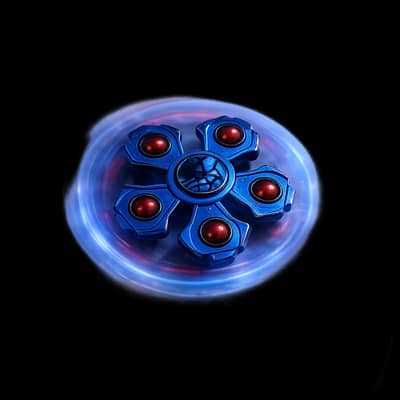 Spiderman themed fidget spinner