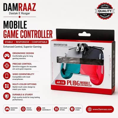 AK-16 Mobile Game Controller – Responsive Gaming Grip