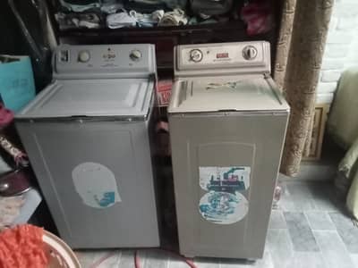Washing machine super Aisa and dryer welco in good condition