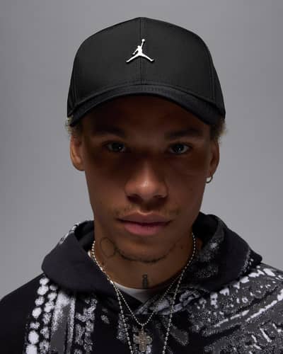 ORIGINAL NIKE JORDAN RISE MENS CAP /NIKE GOLF WHITE CAP