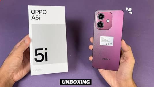 OPPO A5i in 10 month warranty
