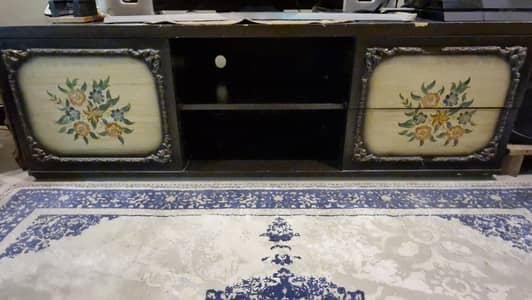Painted TV console