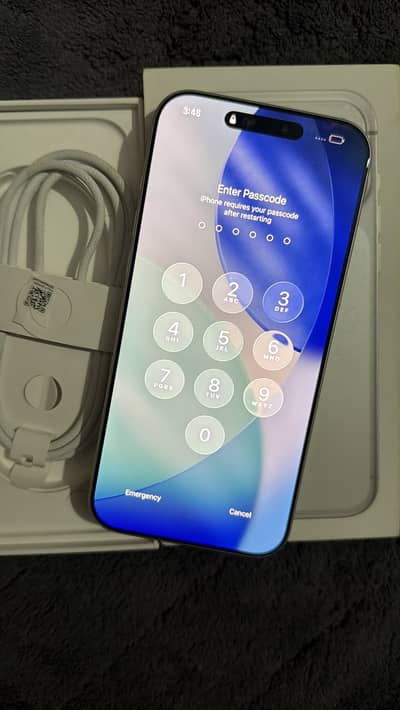 Apple iPhone 17 Pro Max JV – 256GB | Silver | Full Box