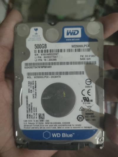 500GB Hard Drive