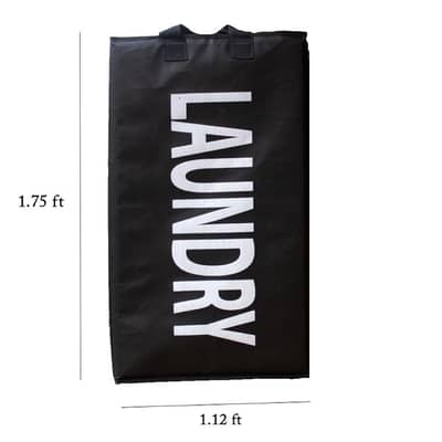 Foldable Fomic Laundry Basket – Waterproof Dirty Clothes Organizer Bag