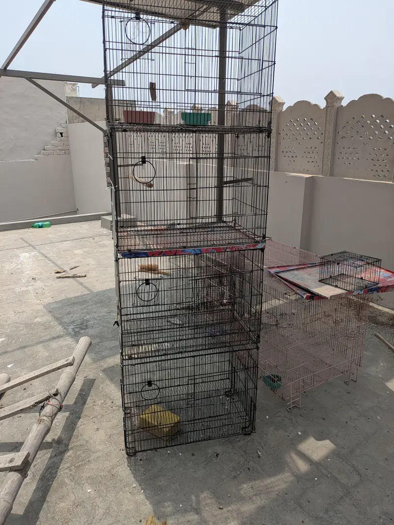 1.5 by 2  4 Portion Folding Cage — photo 2