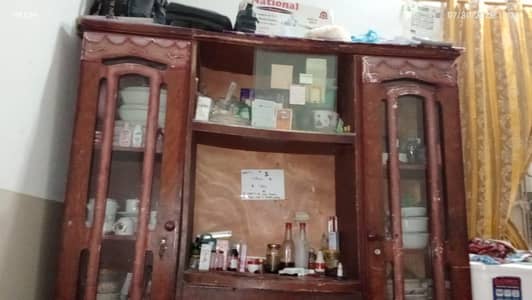 Bed set and divider used but in good condition