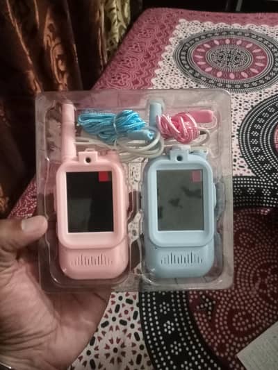 Video walkie talkie children's Toy