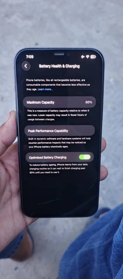 12 pro max factory unlock  GB 256 battery health 86