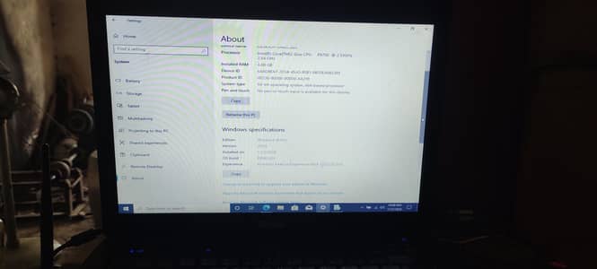 4 ram 128 ssd  good battery 