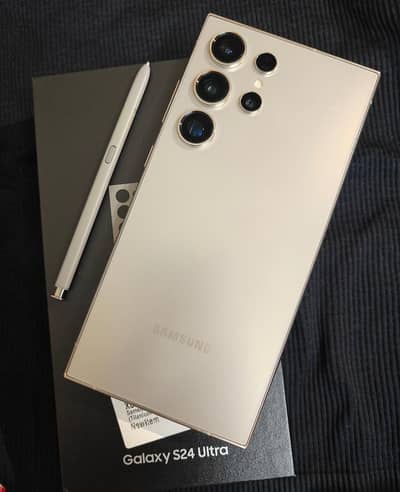 Samsung Mobile S24 Ultra 16 512 GB mein official PTI pro 10 by 10