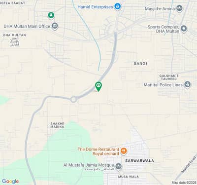 Spacious 1 Kanal Plot Build Your Luxurious Lifestyle Plot Sector O In DHA MULTAN PHASE- 1