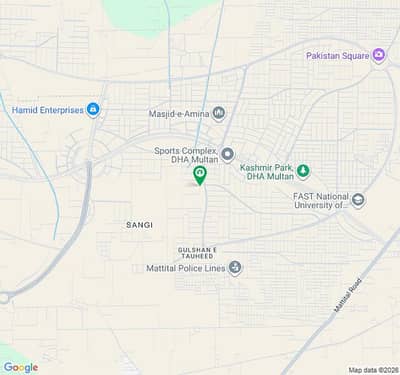 1 Kanal Prime Location Plot Sector N, DHA Multan | Ideal For Dream Home Or Investment