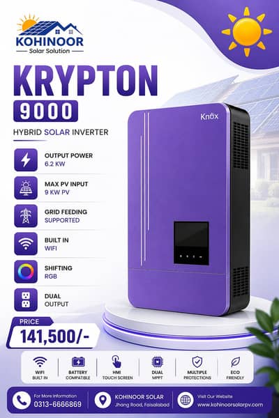 know krypton pv9000 / knox inverter / solar inverter /8kw/10kw/115kw