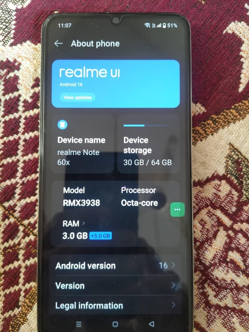 Realme Note 60x 1