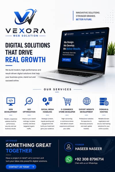 Professional Web Development Services | Sialkot Exporters