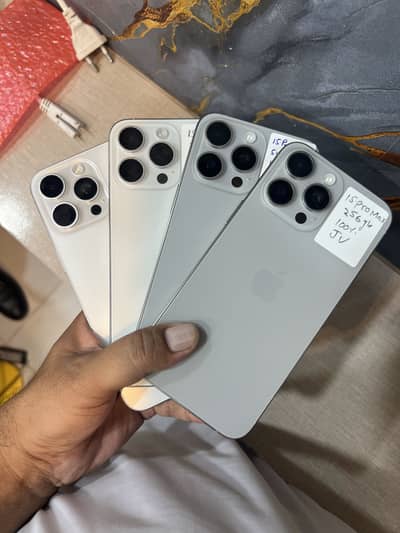 iPhone 15 Pro Max | 256 & 512 | JV | NON PTA |