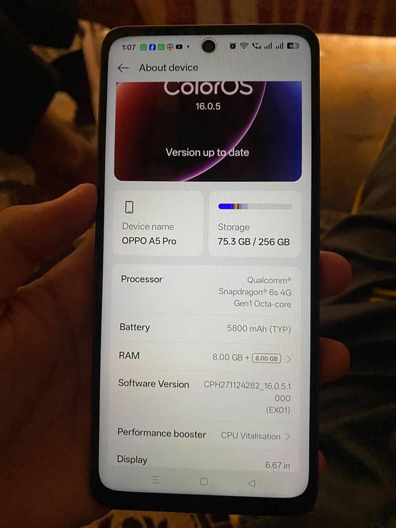 oppo a 5 pro 5