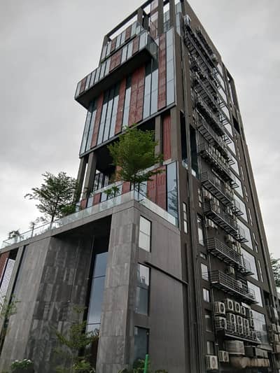 New Blue Area, Brand New Building.
