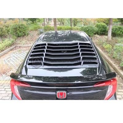 Honda Civic X Back Screen Louver Model 2016-2021