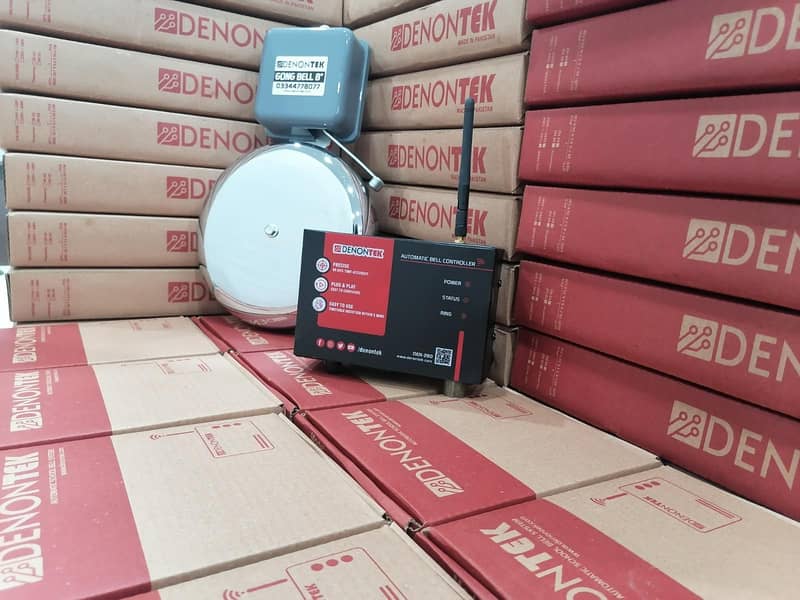 denontek automatic school bell system 1