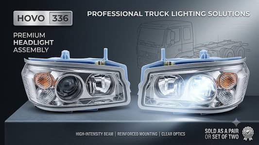 Howo 336 Head Lights Imported