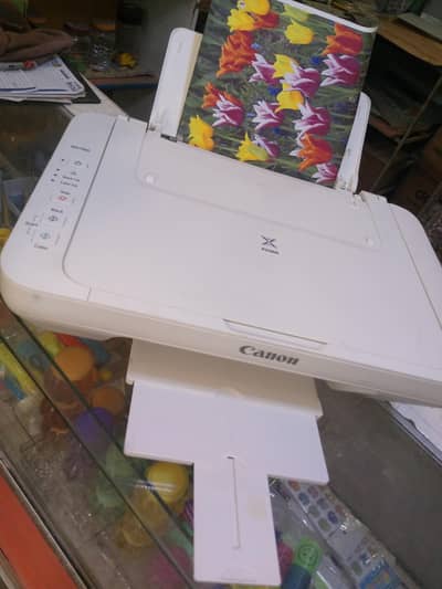 Canon mg 2560 all ok one printer print scan copy color black