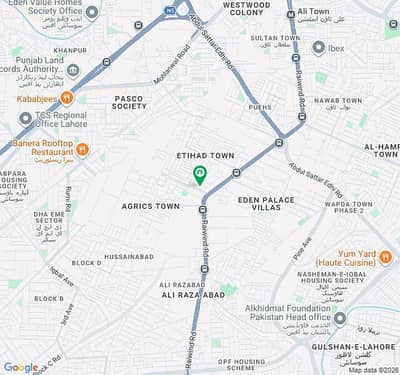 Etihad Town Residential Plot Sized 5 Marla