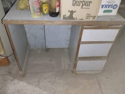 Office table, computer table, workstation, reception desk