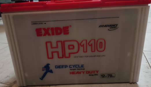 Used Batteries for UPS & Solar Generator 3500 Tabular Exide