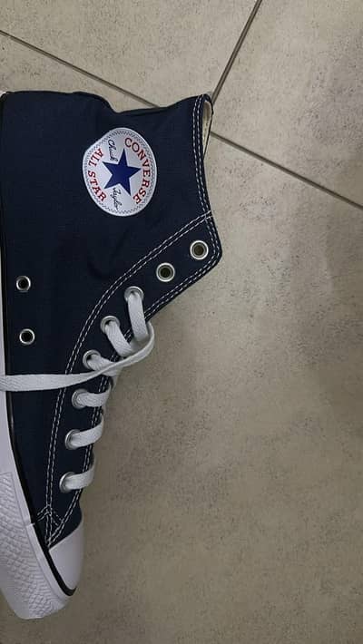 Converse all star hi Navy colour