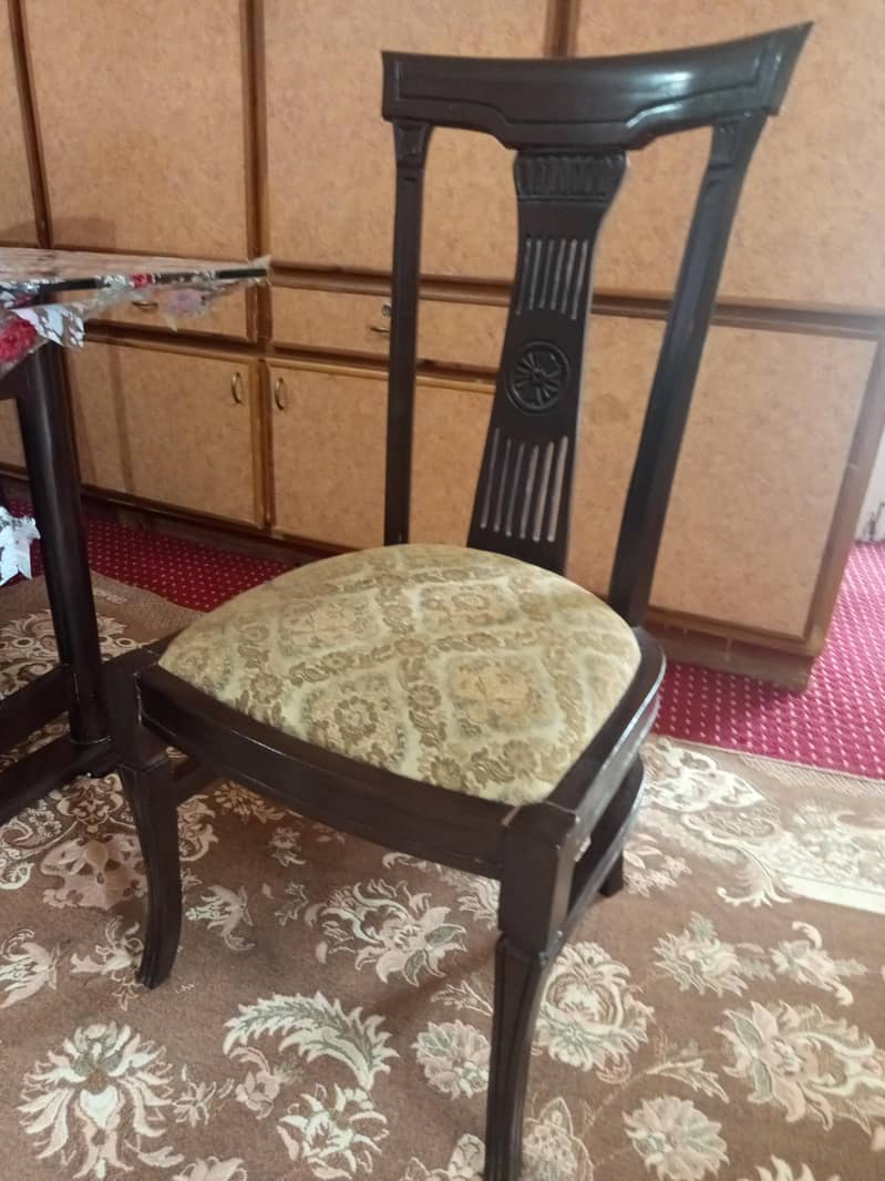 6 chairs dining table 3