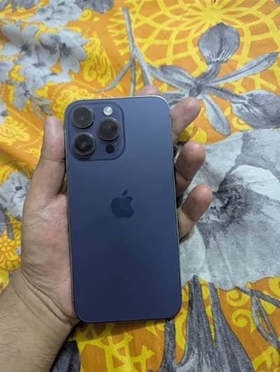 iPhone 14 Pro Max 256GB with box factory unlock sim time available LLA