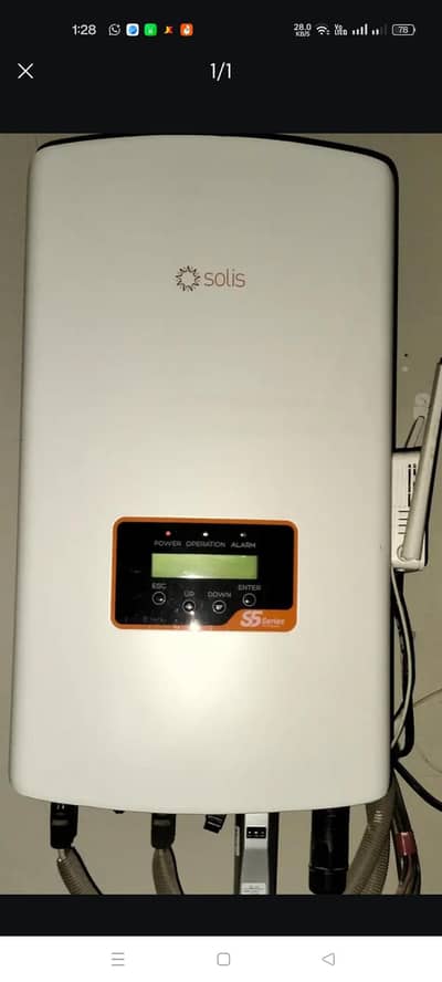 Solis inverter on grid 10 kwat