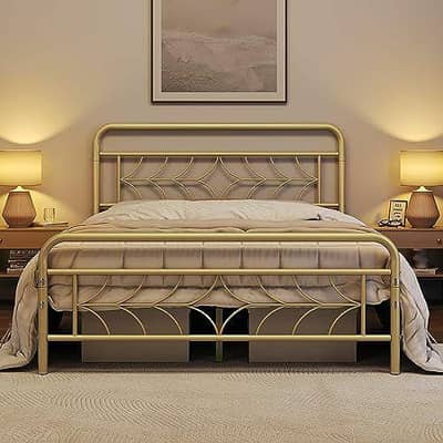 Bed set /  double bed / single bed / iron bed / bed / 03234175265