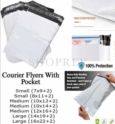 WHOLE SALES COURIOR FLYER / PACKING FLYERS
