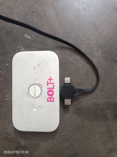 ZONG 4G Bolt+ Wifi Device