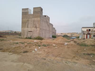Facing Park 120 Square Yards Residential Plot For sale In Saima Arabian Villas Karachi In Only Rs. 9500000