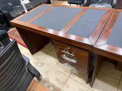 office tables and chairs brand new position.
