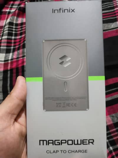 Infinix maga power wireless power bank 5000 mah cell capacity.
