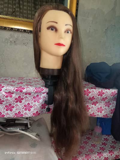 26 inch long hair mannequin with Stand | Hair doll