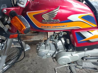 Honda CD 70 model 2025 for sale total engine pack ha .