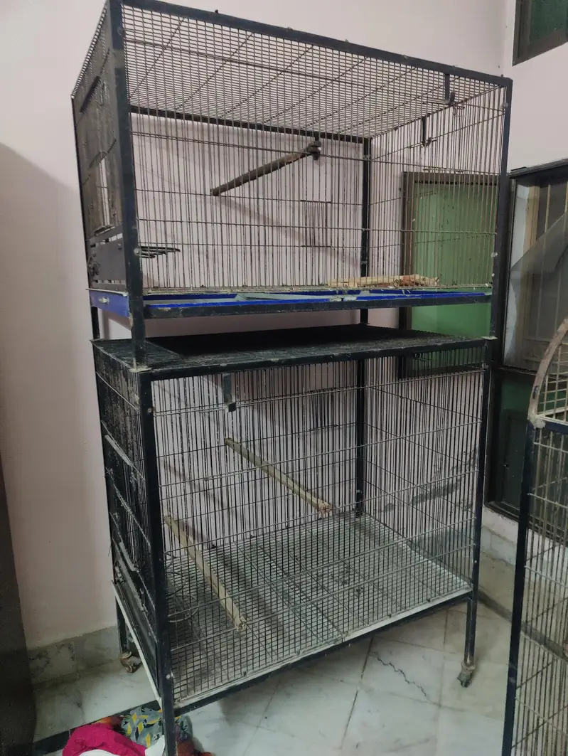 parrot cages 2 portion 3 portion and big parrot cage — photo 4