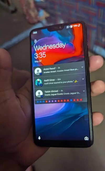 One Plus 6 8GB 128 GB