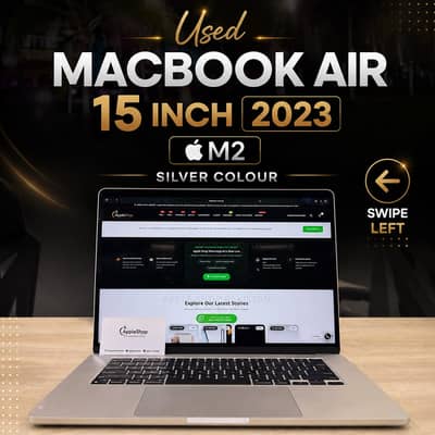 MACBOOK AIR M2 15 INCH SILVER