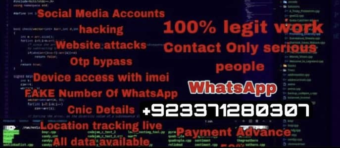 Hac*king services paid | +92/3371280307 whatsapp
