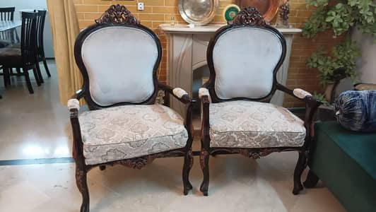 Drawing room chairs | Coffee chairs | Wooden Chairs
